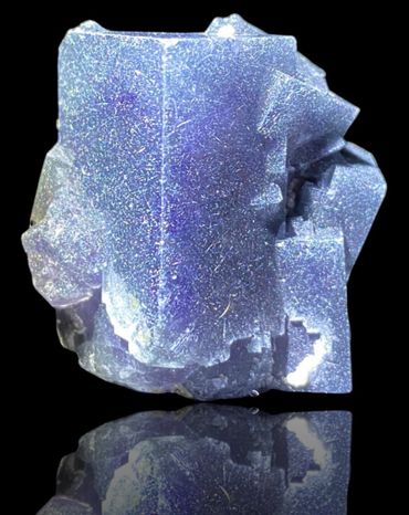 Fluorite with Bismithunite from Yindu Mine, China