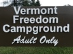Vermont Freedom Adult Only Campground 