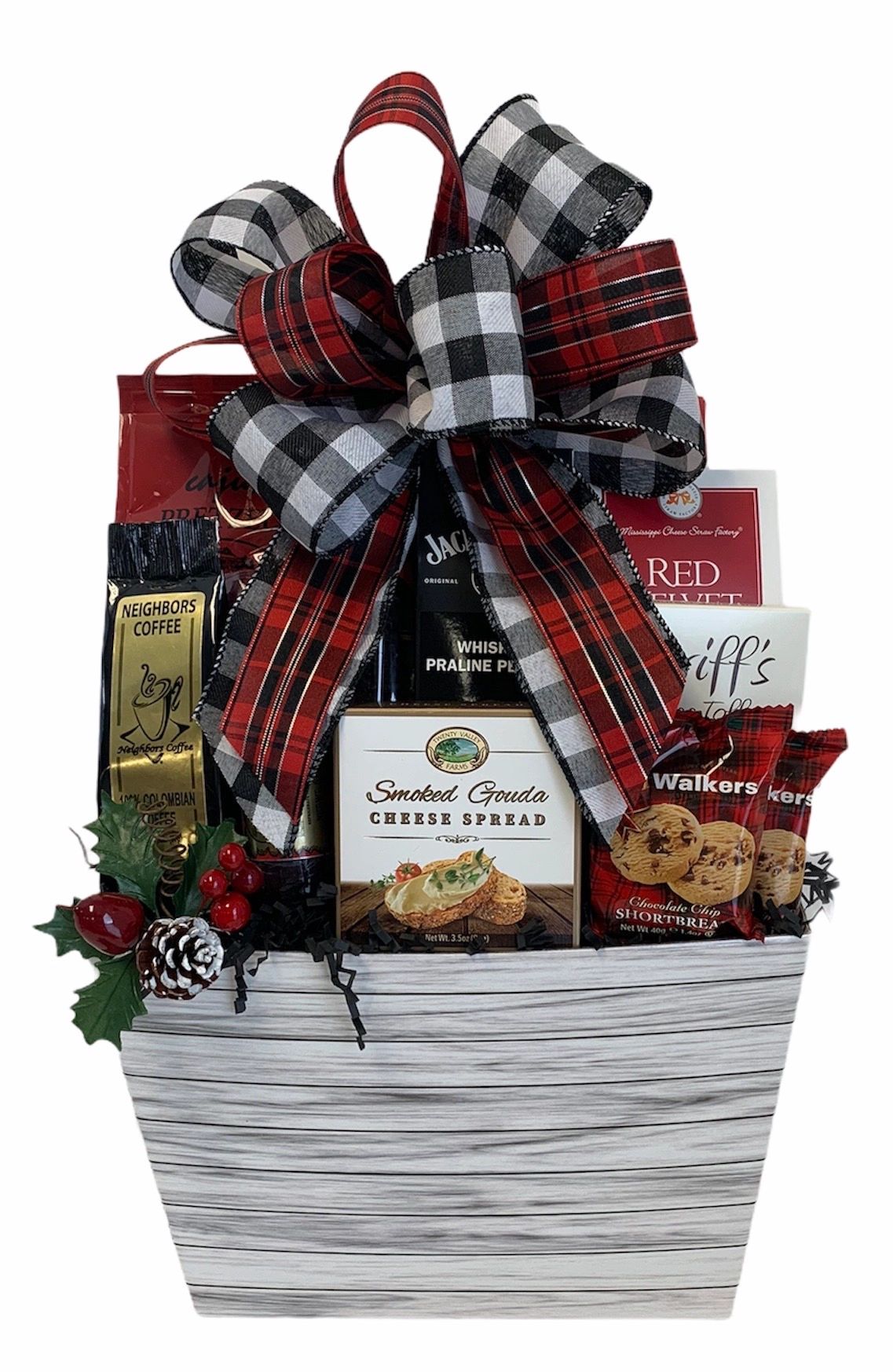 Farmhouse Christmas Gift Basket