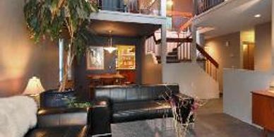 Multiple level living room