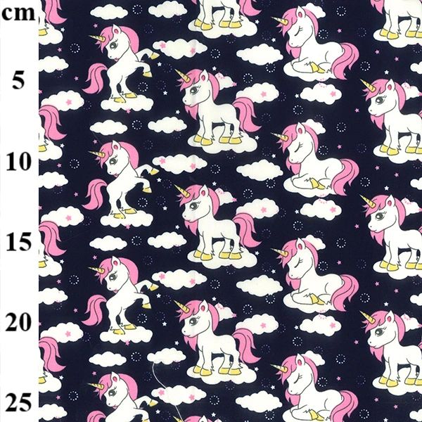 Unicorn cotton fabric