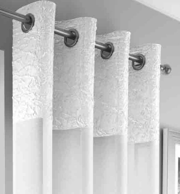 Eyelet voile panel
