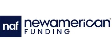 Logo of New American Funding company.