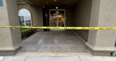 Ivy Park Senior Living #missionviejo. #elitecrete #texturepave #stampedoverlay. by Big O Flooring