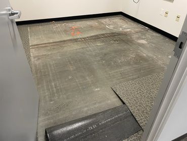 Demo/Removal, efficient and safe elimination of existing flooring, including resilient flooring.