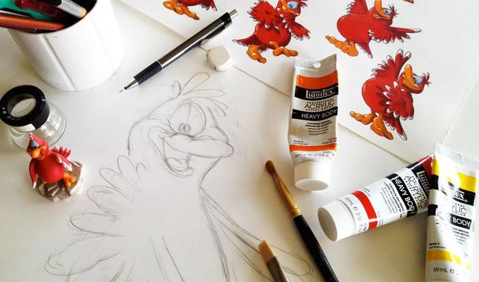 A freehand drawing Artwork
