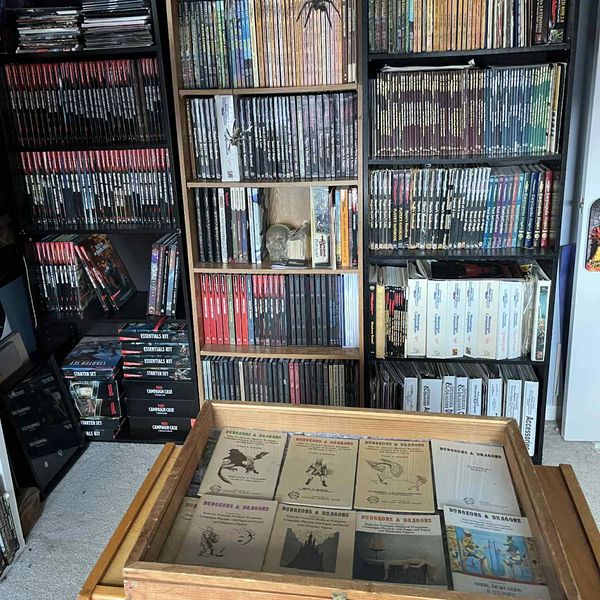 Photo of small portion of the collection