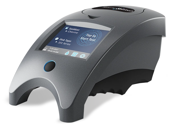 We use WaterLink® Spin Touch® photometer by LaMotte, the most advanced water testing system for precise use of wet chemistry methods ever produced.