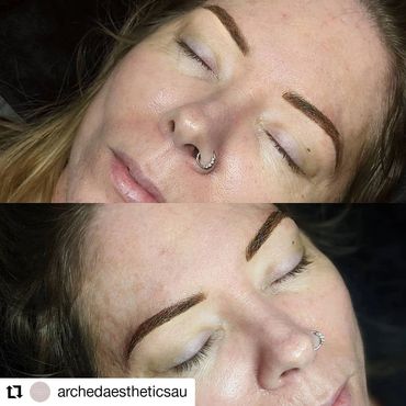 Beautiful Brows created by Arched Aesthetics