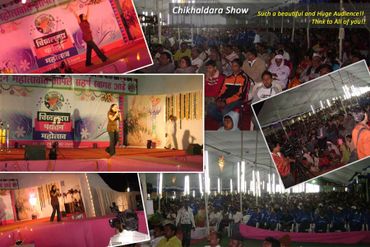 Yashashree Bhave is singing live in Chikhaldara