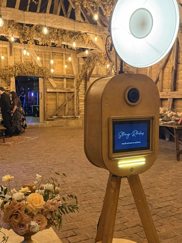 Vintage style photo booth