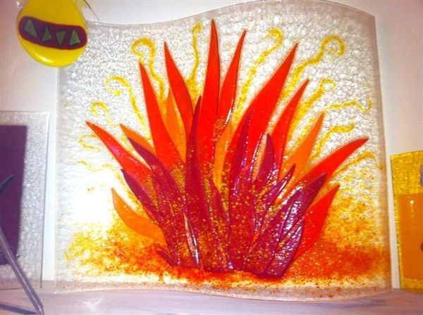 Fused Glass Fire