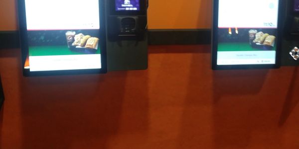 Taco Bell Kiosk install.