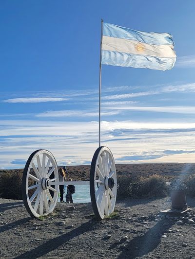 Argentina Flag at La Leona