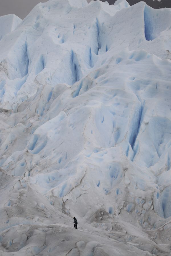 Solo Hiker - Perito Moreno
