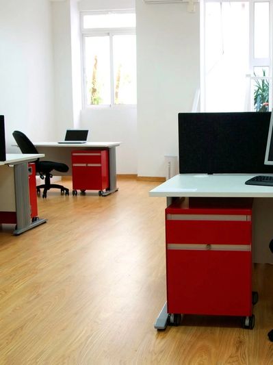 Modern empty office workspace Gibraltr