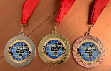 Gold, Silver, and Bronze medals