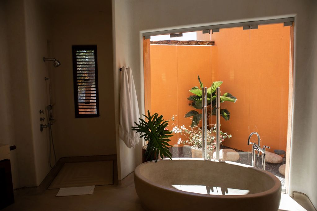 One of the two en-suite bathrooms 