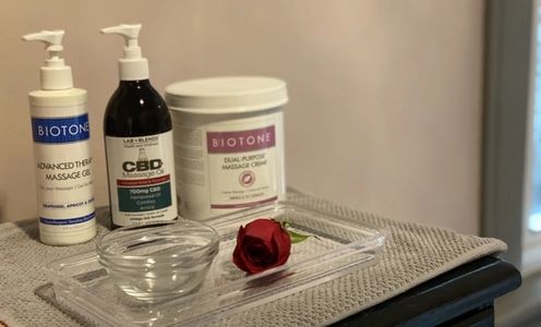 CBD oil massage enhancement