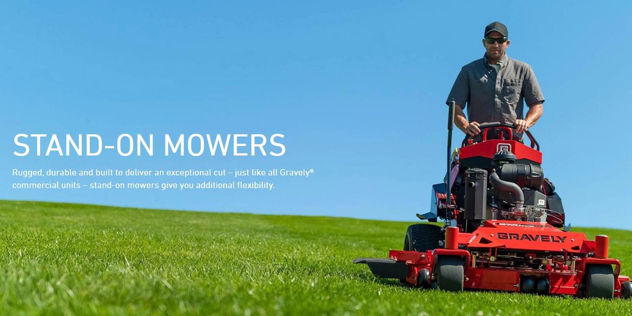 GRAVELY PRO-STANCE STAND-ON LAWN MOWER