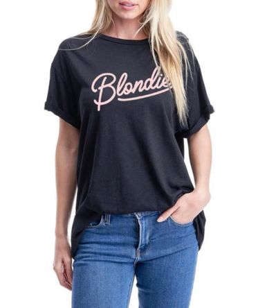 Blondie Short Sleeve Graphic Tee
