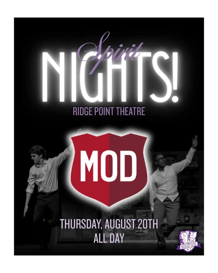 Spirit Night at Mod Pizza. Thursday August 20th - All day!