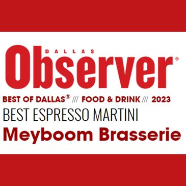 Best of Dallas, Dallas Observer, Espresso Martini, Cocktails, Dallas Restaurants, Dallas Bars
