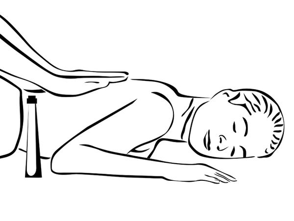 Massage line art.