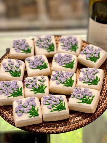Lavender Shortbread Cookies