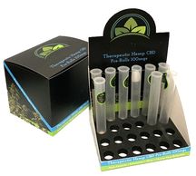 Display boxer CBD oil hemp products