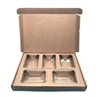 Kraft mailer box for nuts and mix berry packaging