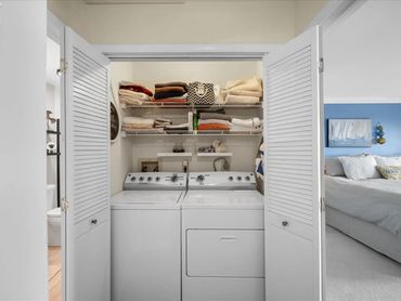 Washer Dryer Closet