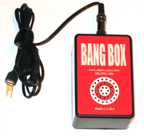 The Bang Box goes "BANG" when you shoot the LaserShooter.