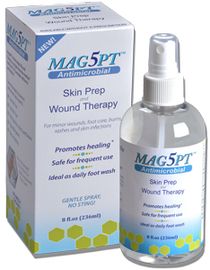 Mag5PT Antimicrobial skin prep and wound therapy.