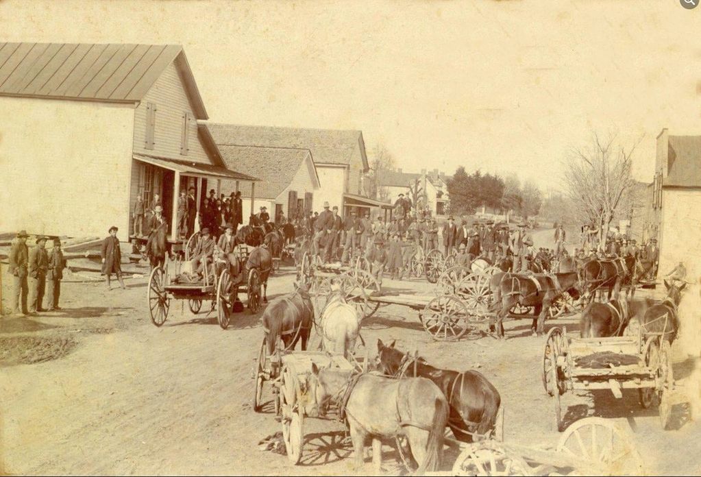 Downtown Waterloo 1910
