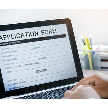 Online application for FBI background check and apostille service