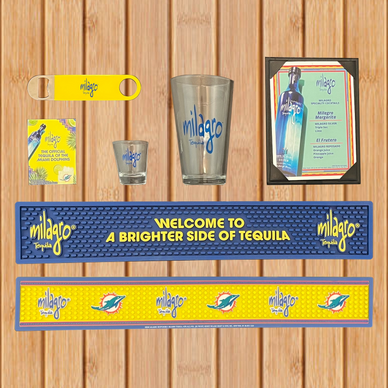 Various barware and drinkware items