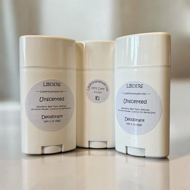 Natural deodorant made from grass-fed beef tallow, Organic Beeswax, Arrowroot Powder, Organic Coconu