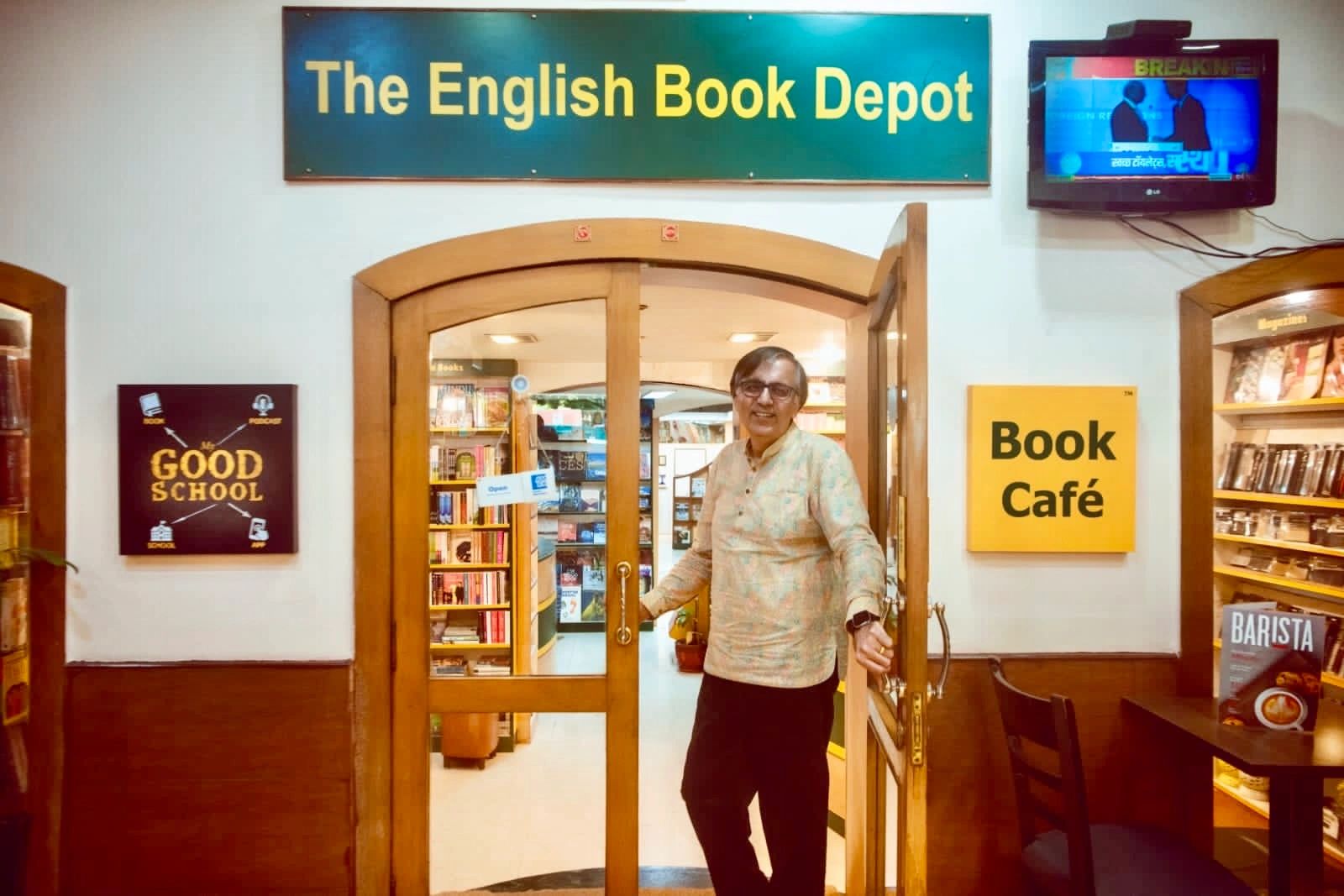 Sandeep Dutt at The English Book Depot