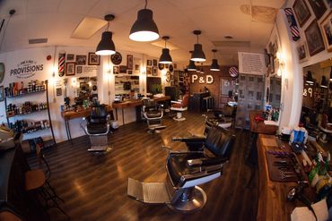 Burlingtons oldest running barbershop Pine and Dale Barbershop traditional barbershop mens haircut