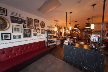Burlingtons oldest running barbershop Pine and Dale Barbershop traditional barbershop local business