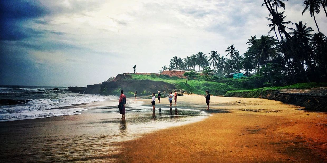 Varkala. Peregrinaje de Yoga y Ayurveda en el Sur de India. Milindias Yoga Pilgrimages