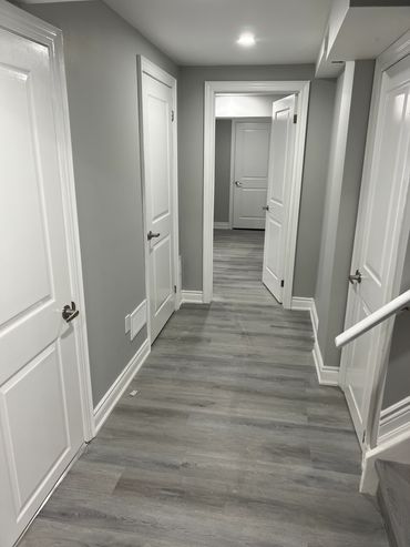 Legal basement finishing