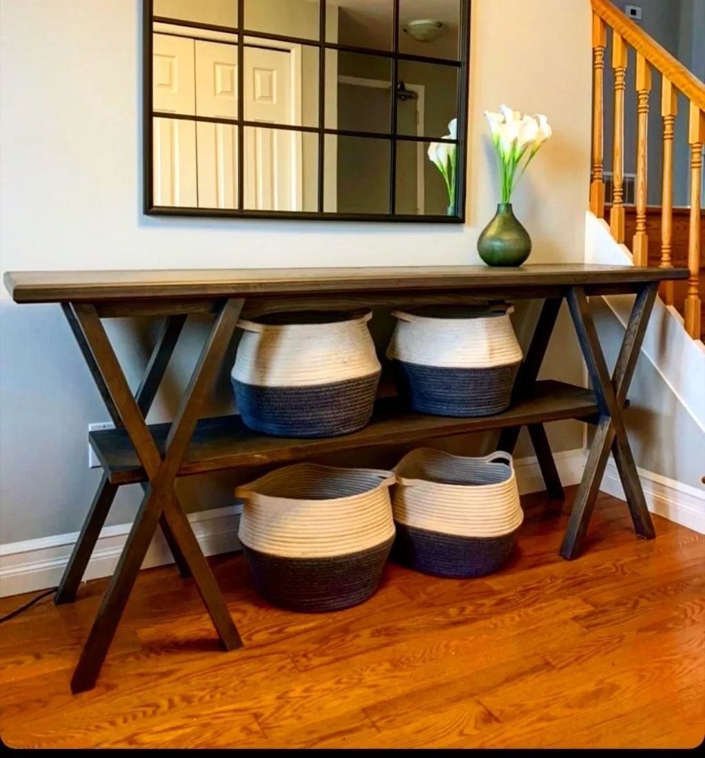 Entryway console table