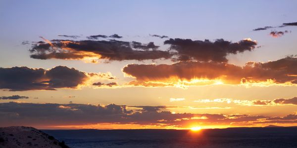 Sunset on the West Mesa, Albuquerque