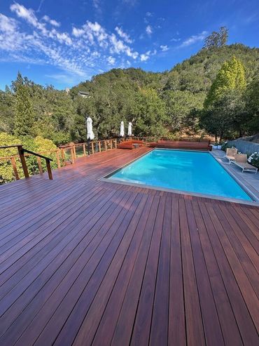 Deck repair, restoration, refinishing, staining, remodel, renovation Mill Valley, San Rafael, Novato