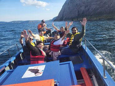 New Crew today, Fabulous time with everyone and the weather is amazing.