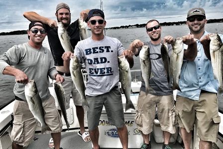 Annapolis fishing charters on board the Down Time