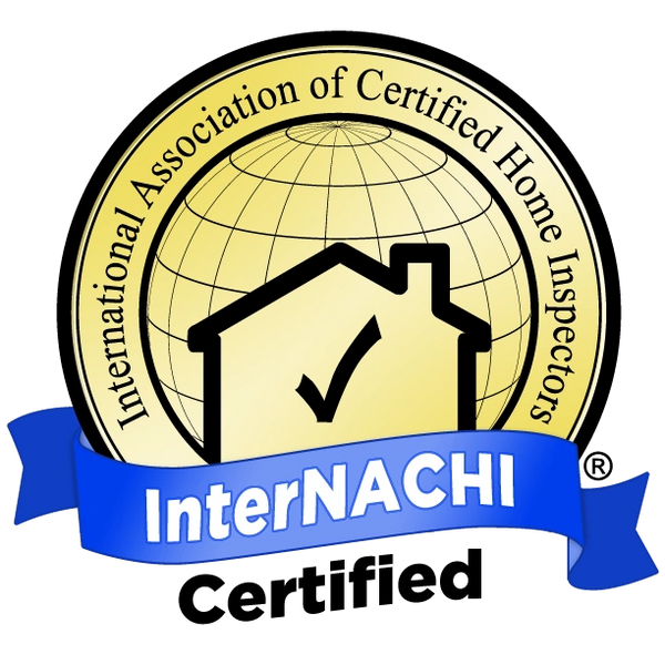 Logo of the International Association of Certified Home Inspectors with a house and checkmark.