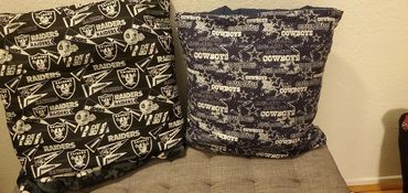 Cowboys and Raiders Football